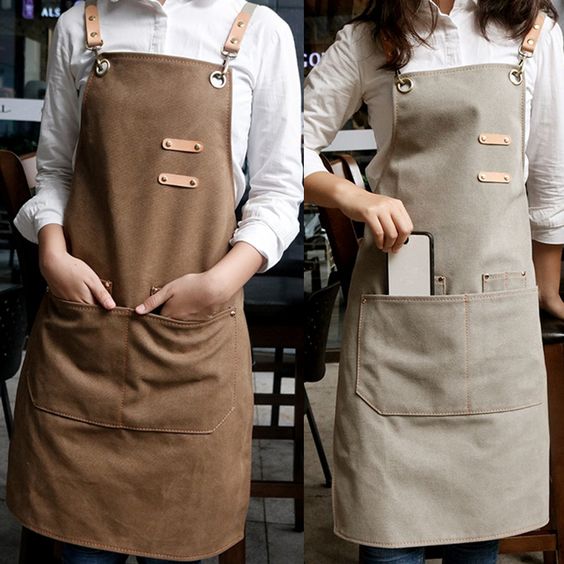 mẫu tạp dề nam nữ