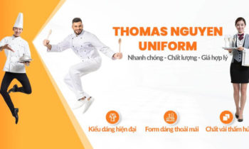 May đồng phục nhà hàng đẹp tại Thomas Nguyen