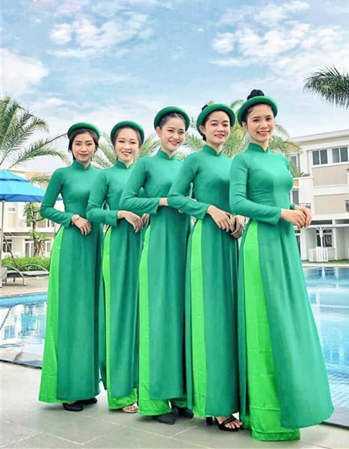 09 mẫu đồng phục lễ tân