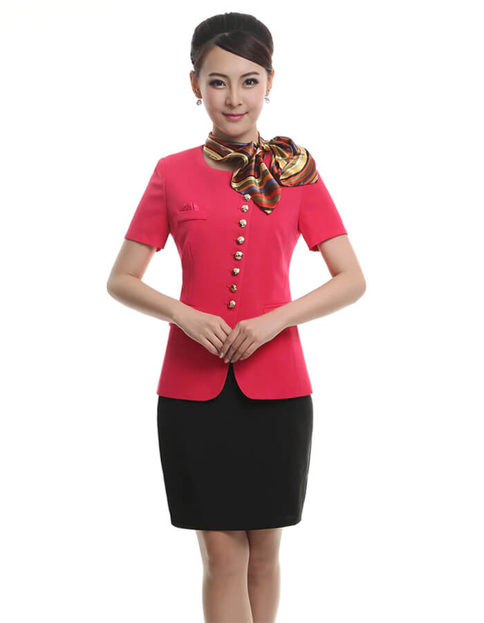17 mẫu đồng phục lễ tân