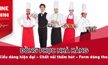 banner đồng phục nhà hàng khách sạn