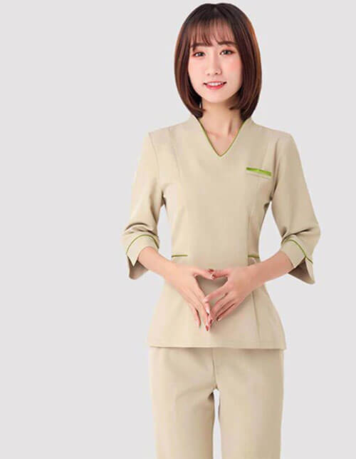 mẫu quần áo spa