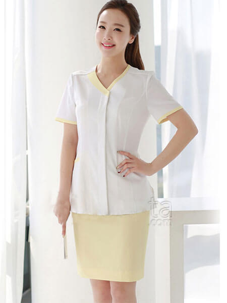 mẫu đồng phục spa nữ đẹp