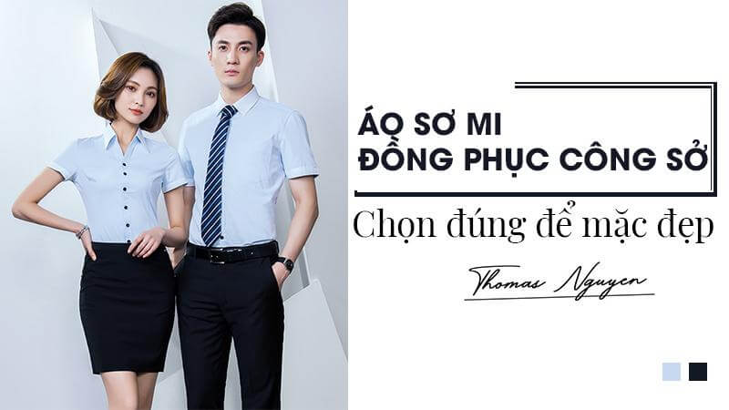 Áo sơ mi đồng phục công sở thomas nguyen