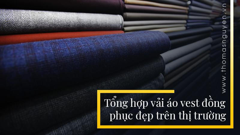 vải may áo vestton đồng phục thomas nguyen