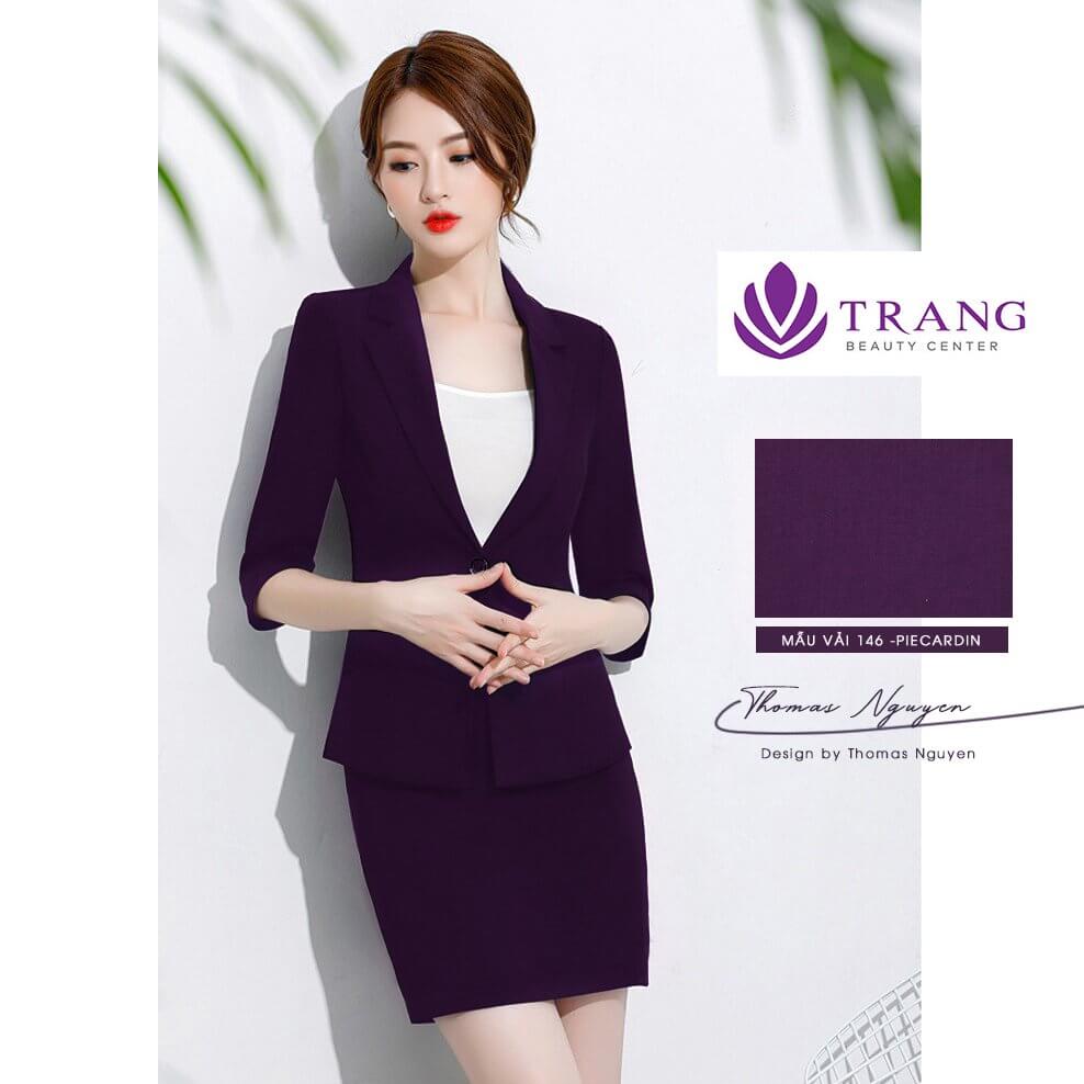 Mẫu đồng phục Trang Beauty Center (design by Thomas Nguyen) Các mẫu áo đồng phục công sở đẹp