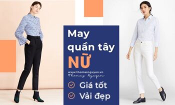 May quần tây nữ giá tốt, vải đẹp làm đồng phục công sở