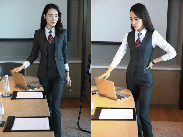 Áo ghile kết hợp cùng áo khoác vest thành bộ suit 3 mảnh Áo ghile kết hợp cùng áo khoác vest thành bộ suit 3 mảnh