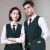 Tham khảo mẫu áo gile đồng phục công sở Thomas Nguyen
